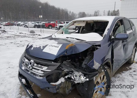 2013 Honda Cr-V Ex z USA, uszkodzony, nr VIN 2HKRM4H54DH644306